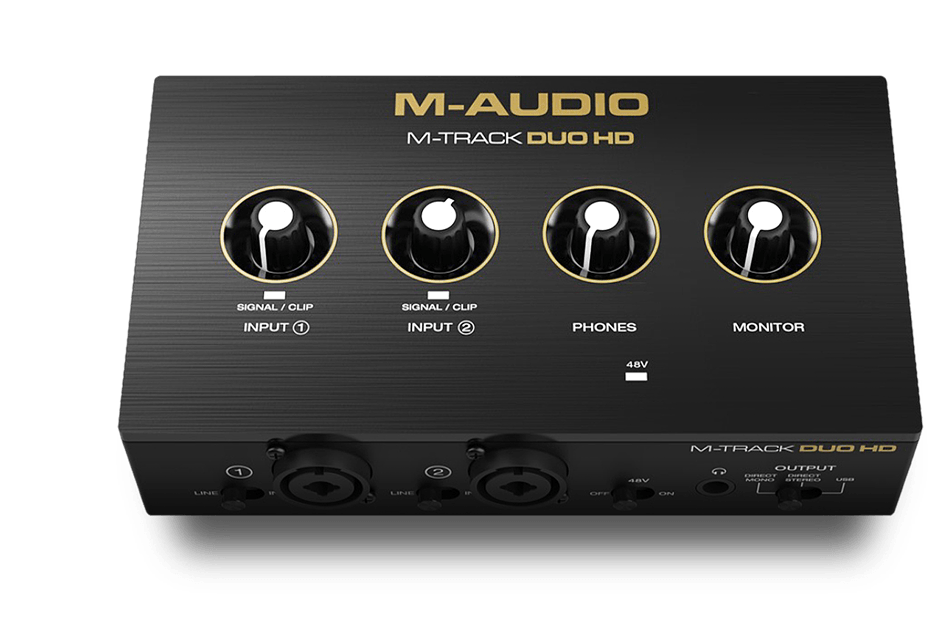 The M-Track Duo HD audio interface